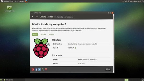 ubuntu mate raspberry pi